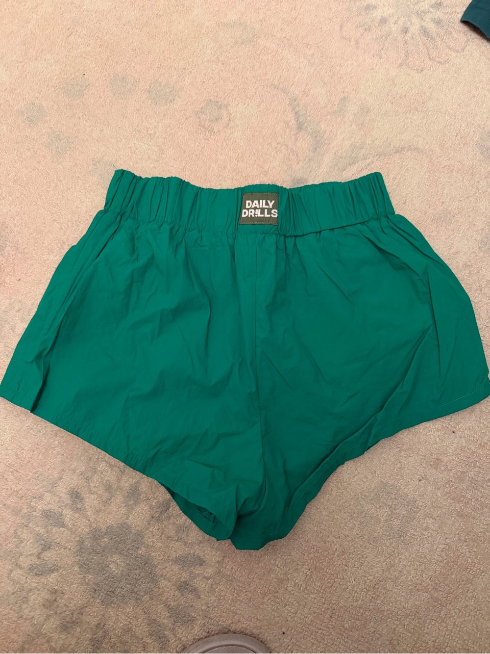 Daily Drills Teal-Green Women's Athletic Shorts